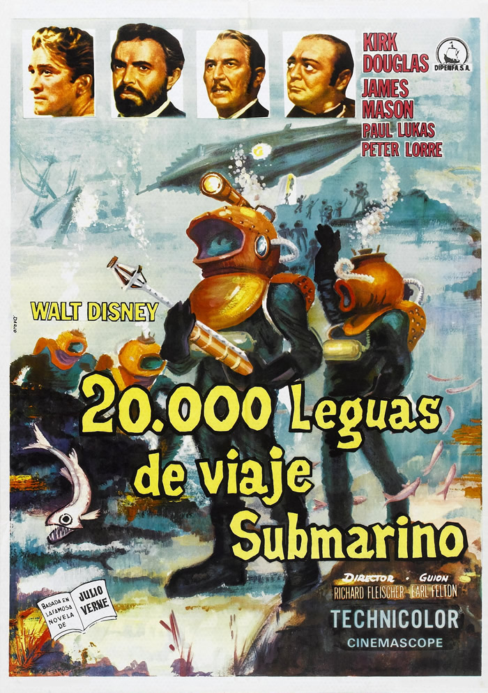 Crítica en cien palabras: 20.000 leguas de viaje submarino (1954 ...